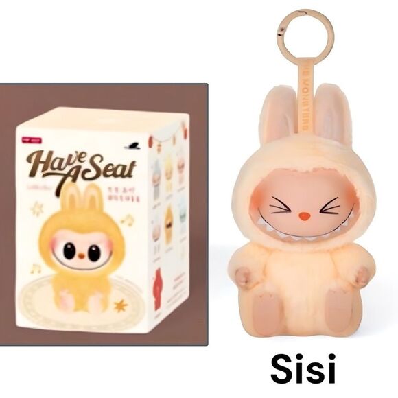 Labubu Have A Seat Vinyl Plush Face Blind Box - Sisi - Picture 12 of 16